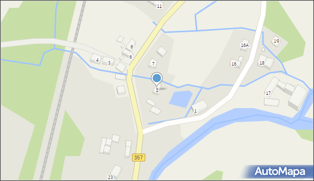 Radogoszcz, Radogoszcz, 2, mapa Radogoszcz