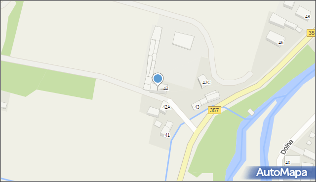 Radogoszcz, Radogoszcz, 42B, mapa Radogoszcz