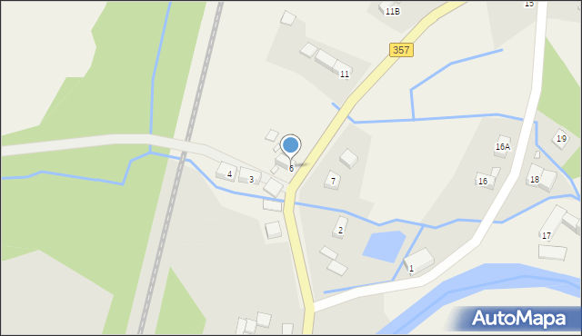 Radogoszcz, Radogoszcz, 6, mapa Radogoszcz