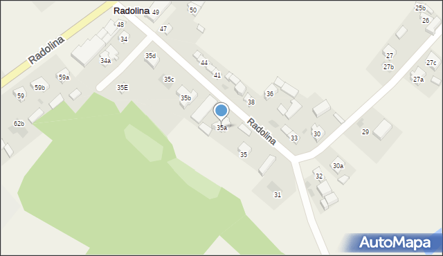 Radolina, Radolina, 35a, mapa Radolina