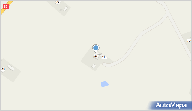 Radomice, Radomice, 23, mapa Radomice