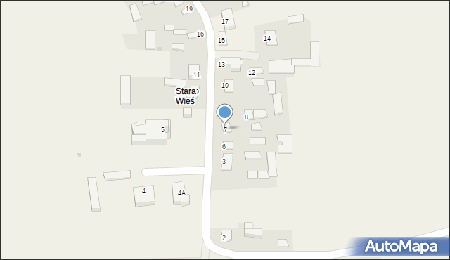 Radoryż Kościelny, Radoryż Kościelny, 7, mapa Radoryż Kościelny