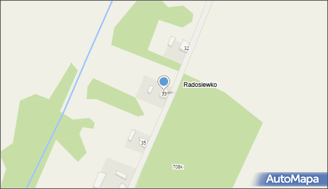 Radosiew, Radosiew, 33, mapa Radosiew