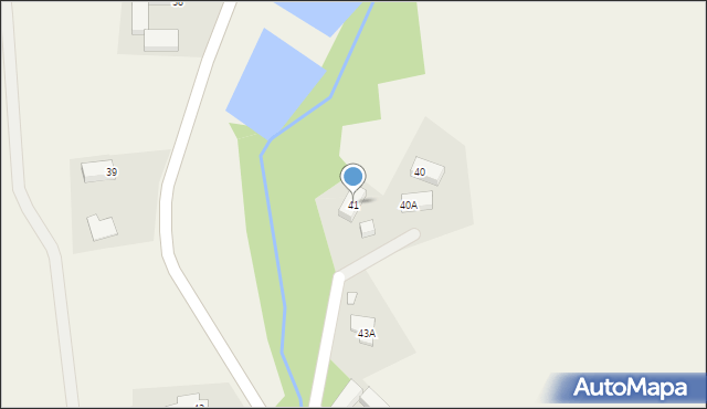 Radostów Średni, Radostów Średni, 41, mapa Radostów Średni