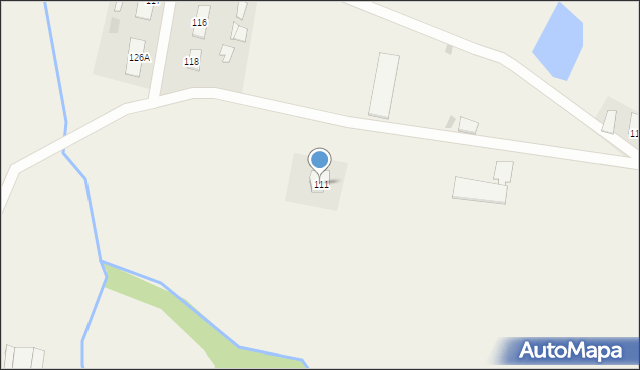 Radostowo, Radostowo, 111, mapa Radostowo