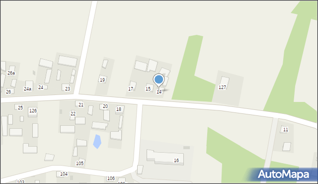 Radoszki, Radoszki, 14, mapa Radoszki