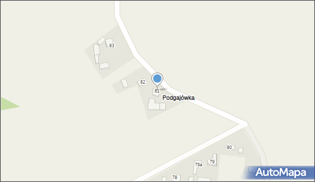 Radoszki, Radoszki, 81, mapa Radoszki