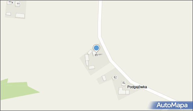 Radoszki, Radoszki, 83, mapa Radoszki