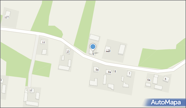 Radoszki, Radoszki, 9, mapa Radoszki