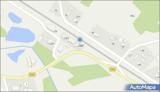 Radoszki, Radoszki, 128B, mapa Radoszki