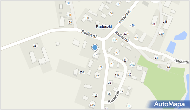 Radoszki, Radoszki, 27, mapa Radoszki