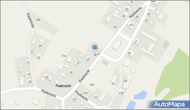 Radoszki, Radoszki, 39, mapa Radoszki