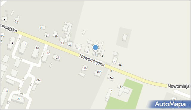 Radoszkowo Drugie, Radoszkowo Drugie, 3, mapa Radoszkowo Drugie