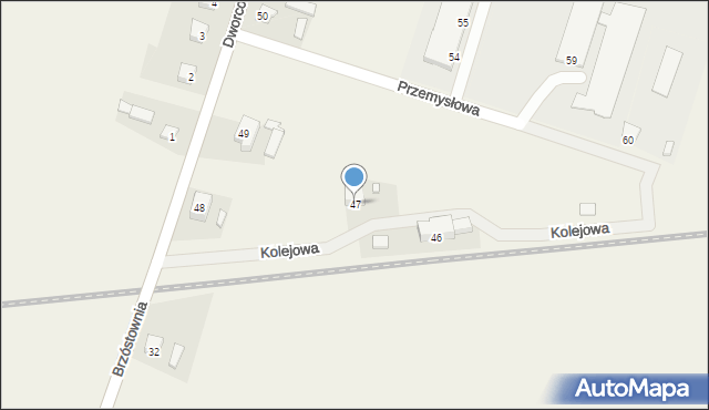 Radoszkowo Drugie, Radoszkowo Drugie, 47, mapa Radoszkowo Drugie