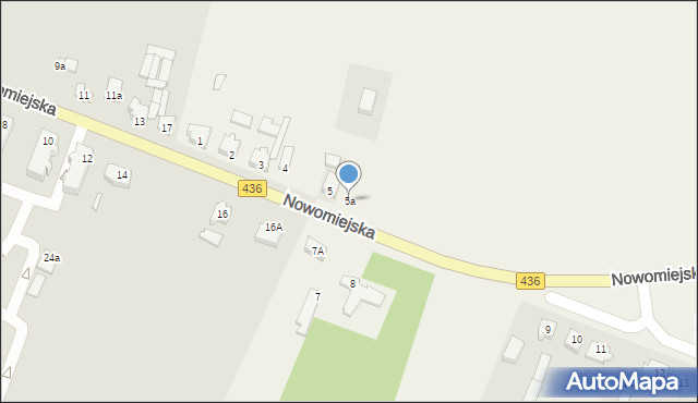 Radoszkowo Drugie, Radoszkowo Drugie, 5a, mapa Radoszkowo Drugie