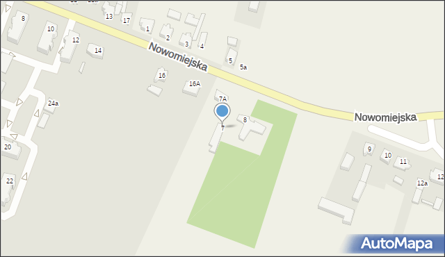 Radoszkowo Drugie, Radoszkowo Drugie, 7, mapa Radoszkowo Drugie