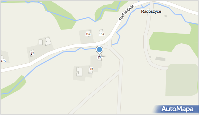 Radoszyce, Radoszyce, 15b, mapa Radoszyce