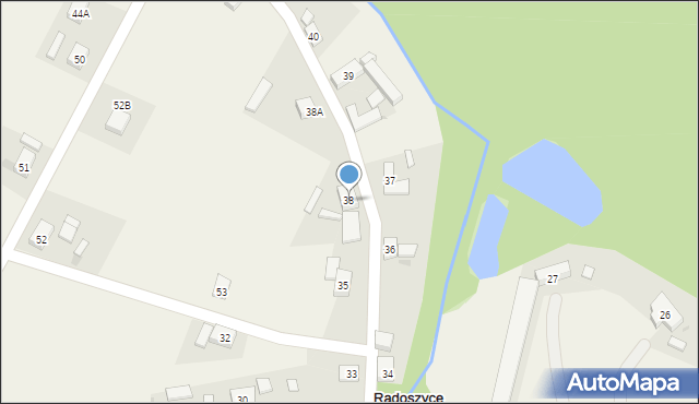 Radoszyce, Radoszyce, 38, mapa Radoszyce