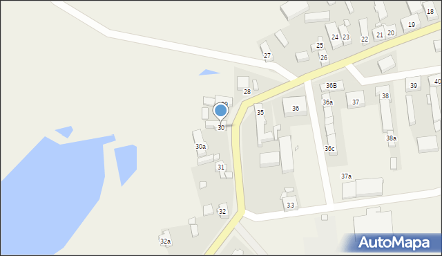 Radoszyn, Radoszyn, 30, mapa Radoszyn