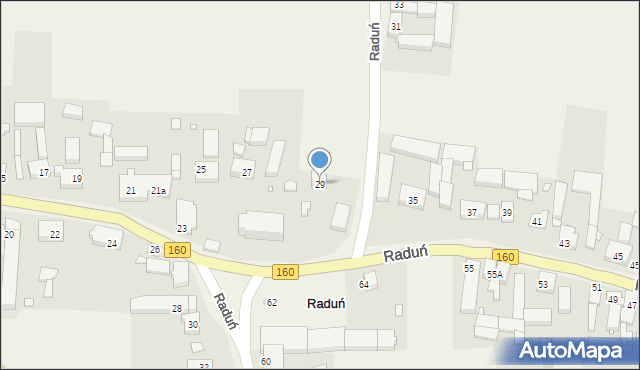 Raduń, Raduń, 29, mapa Raduń