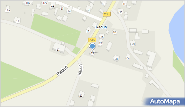 Raduń, Raduń, 23, mapa Raduń