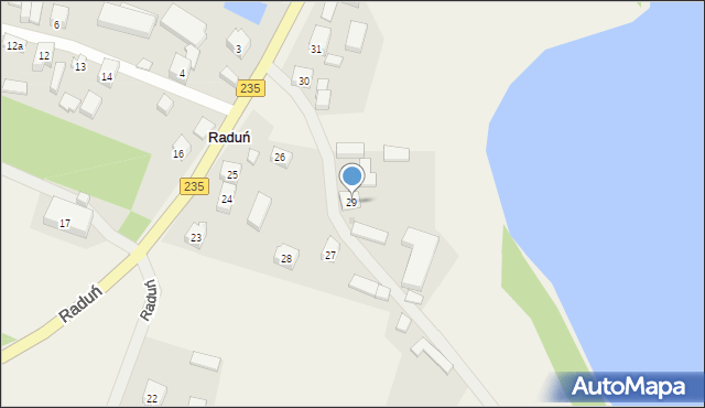 Raduń, Raduń, 29, mapa Raduń