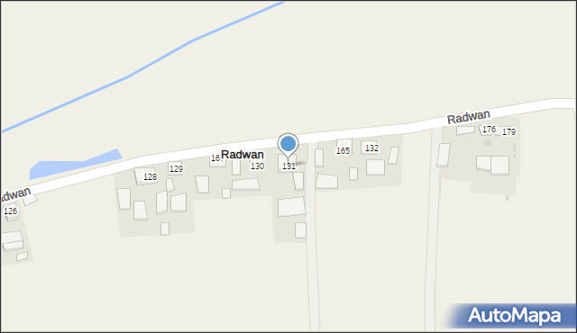 Radwan, Radwan, 131, mapa Radwan