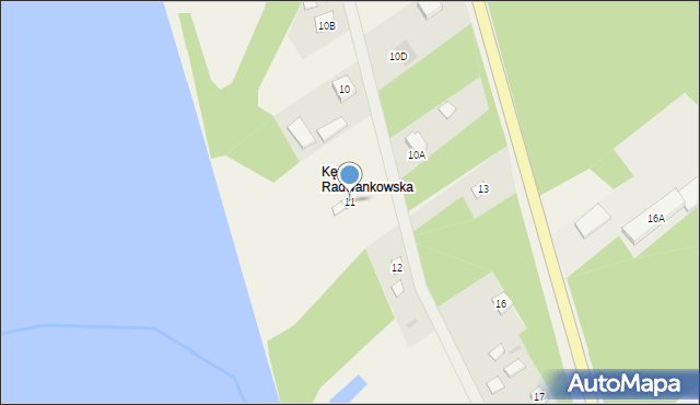 Radwanków Szlachecki, Radwanków Szlachecki, 11, mapa Radwanków Szlachecki