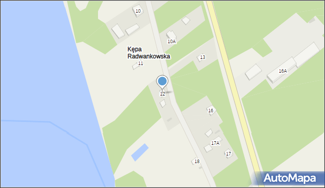 Radwanków Szlachecki, Radwanków Szlachecki, 12, mapa Radwanków Szlachecki