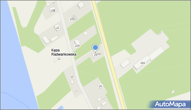 Radwanków Szlachecki, Radwanków Szlachecki, 13, mapa Radwanków Szlachecki