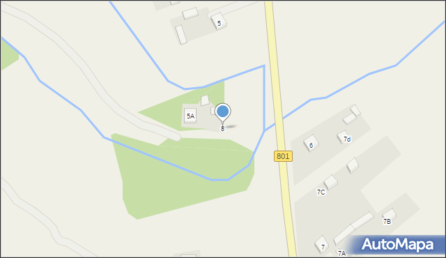 Radwanków Szlachecki, Radwanków Szlachecki, 8, mapa Radwanków Szlachecki