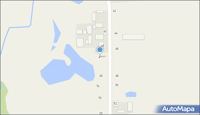 Radzanów, Radzanów, 47, mapa Radzanów