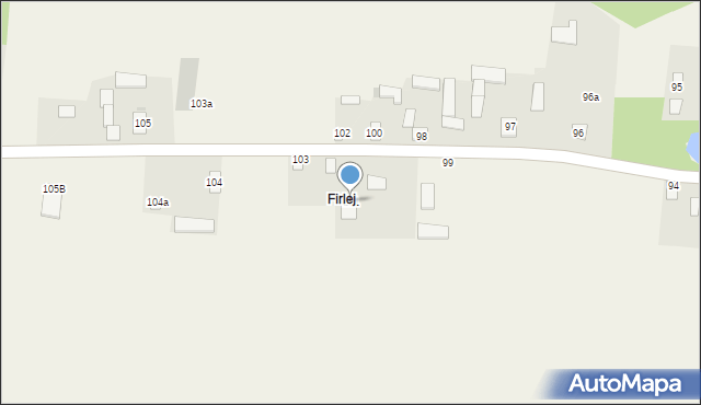 Radzanów, Radzanów, 101, mapa Radzanów