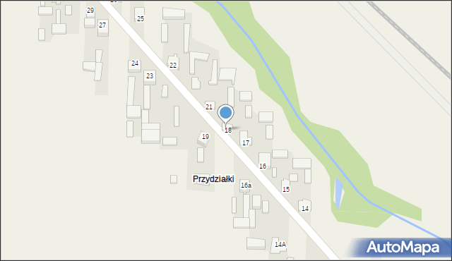 Radzice Duże, Radzice Duże, 20, mapa Radzice Duże