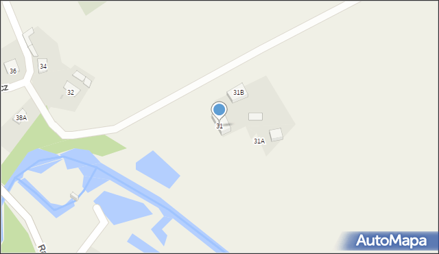 Radzicz, Radzicz, 31, mapa Radzicz