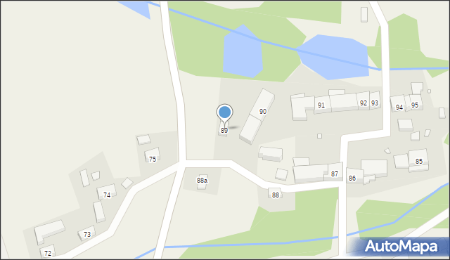 Radziechów, Radziechów, 89, mapa Radziechów