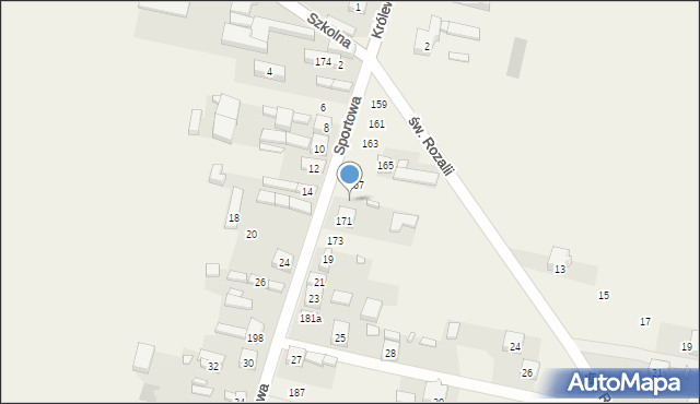 Radziechowice Drugie, Radziechowice Drugie, 169, mapa Radziechowice Drugie