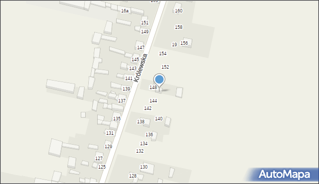 Radziechowice Drugie, Radziechowice Drugie, 27, mapa Radziechowice Drugie