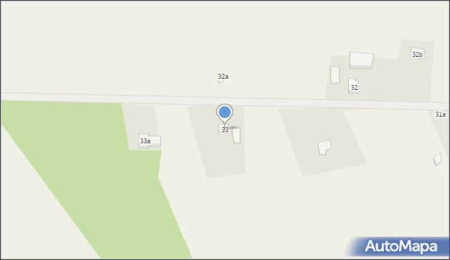 Radziejewo, Radziejewo, 33, mapa Radziejewo