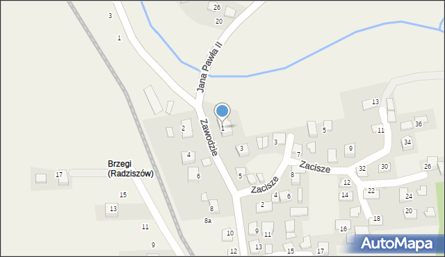 Radziszów, Radziszów, 1, mapa Radziszów