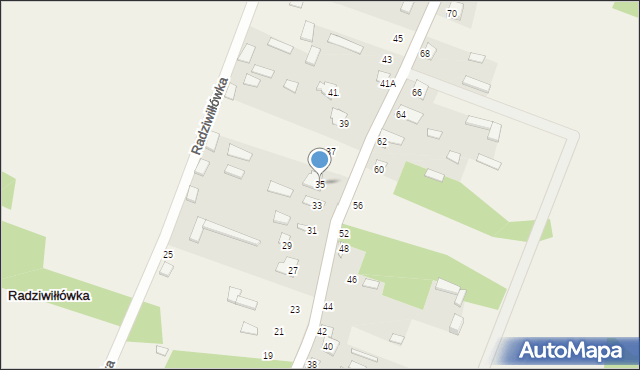 Radziwiłłówka, Radziwiłłówka, 35, mapa Radziwiłłówka