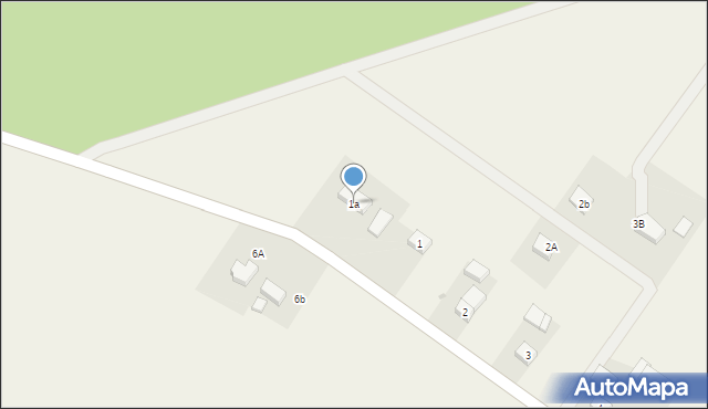 Radzowice, Radzowice, 1a, mapa Radzowice