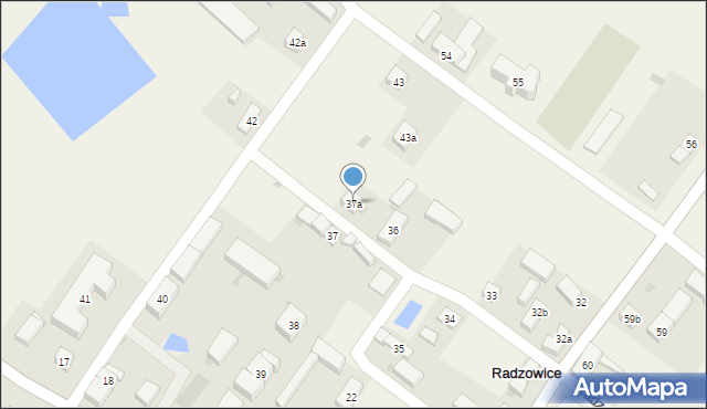 Radzowice, Radzowice, 37a, mapa Radzowice