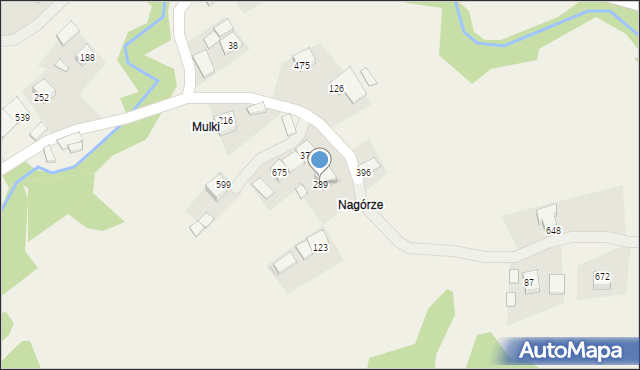 Rajbrot, Rajbrot, 289, mapa Rajbrot
