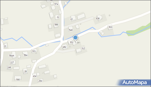 Rajbrot, Rajbrot, 301a, mapa Rajbrot