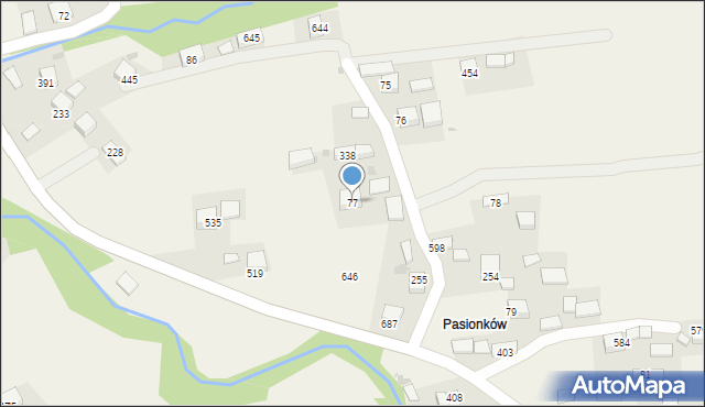 Rajbrot, Rajbrot, 77, mapa Rajbrot