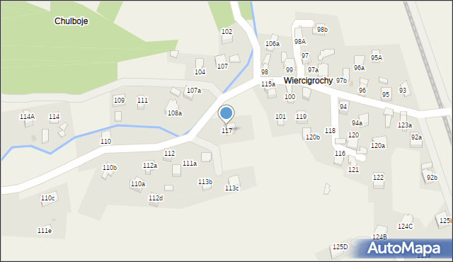 Rajcza, Rajcza, 117, mapa Rajcza