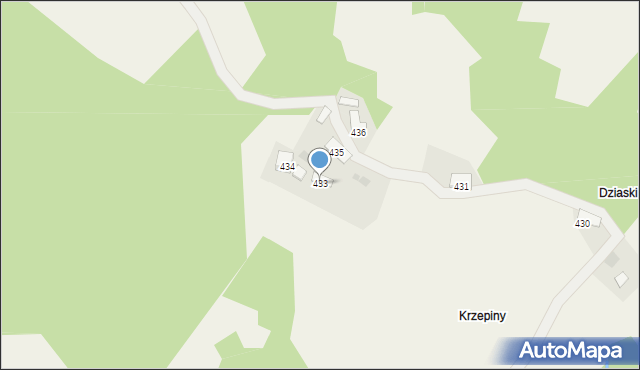 Rajcza, Rajcza, 433, mapa Rajcza