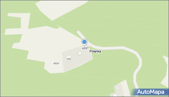 Rajcza, Rajcza, 462A, mapa Rajcza