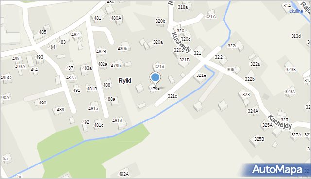 Rajcza, Rajcza, 479a, mapa Rajcza